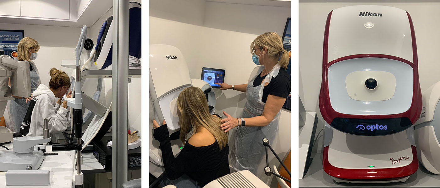 Advanced Optomap eye scanning at Park Vision, Nottingham