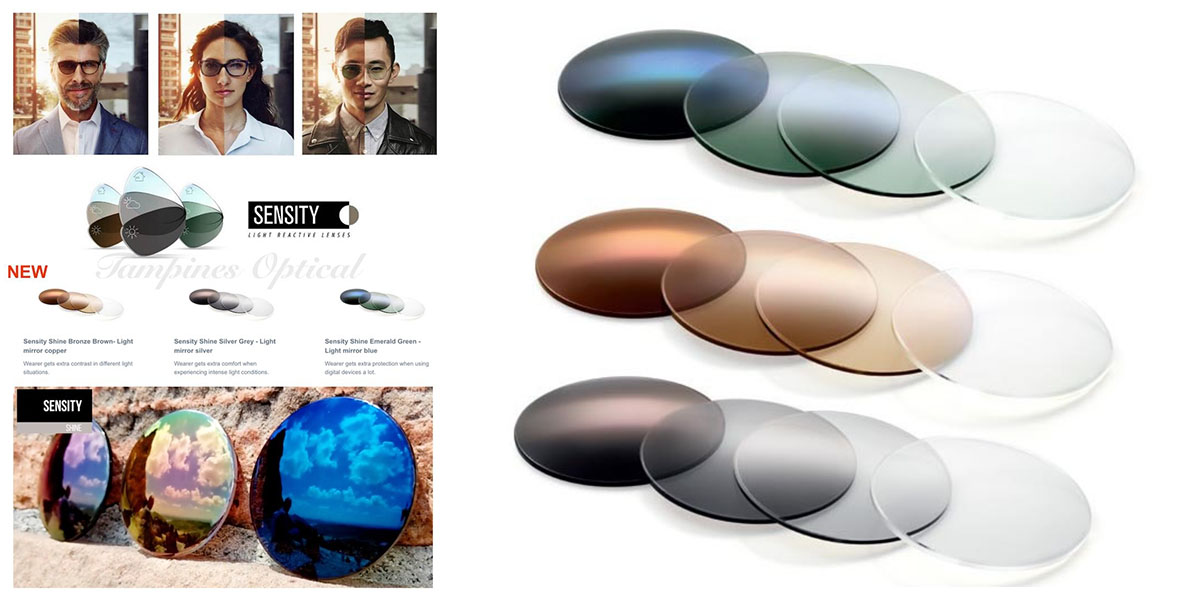 Hoya Lens Sensity & Sensity Shine